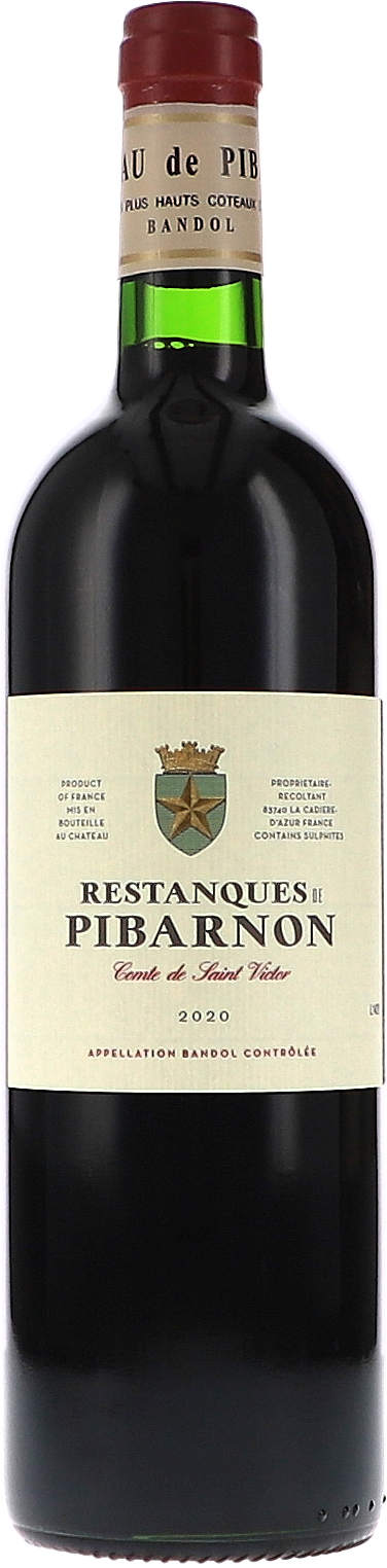 Château de Pibarnon Restanques de Pibarnon Rouge AOC 2020 BIO