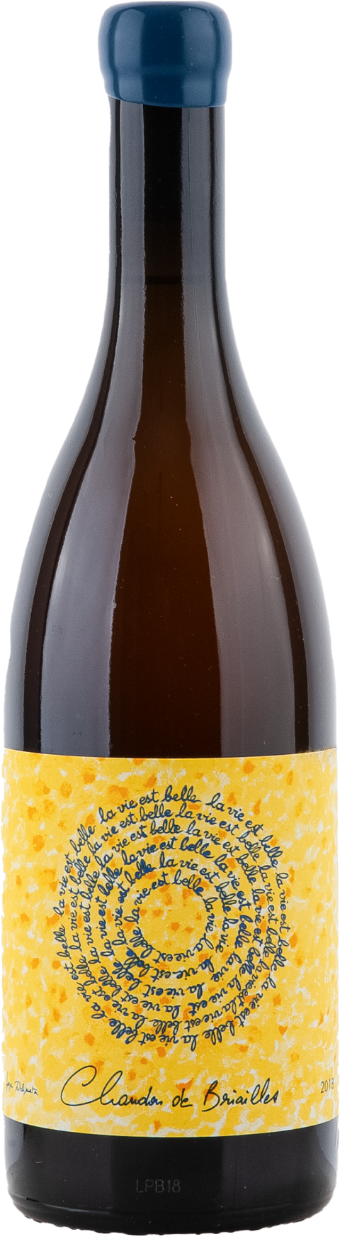 Chandon de Briailles Pernand 1er Cru "Île des Vergelesses" La vie est Belle ungeschwefelt, sans soufre ajoute 2018 BIO