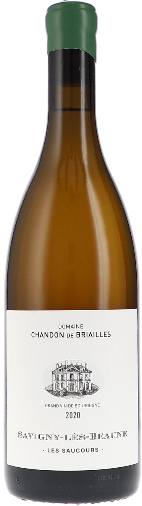 Chandon de Briailles Savigny-Les-Beaune blanc "Les Saucours" Sans Sulfites Ajouté AOC 2020 BIO