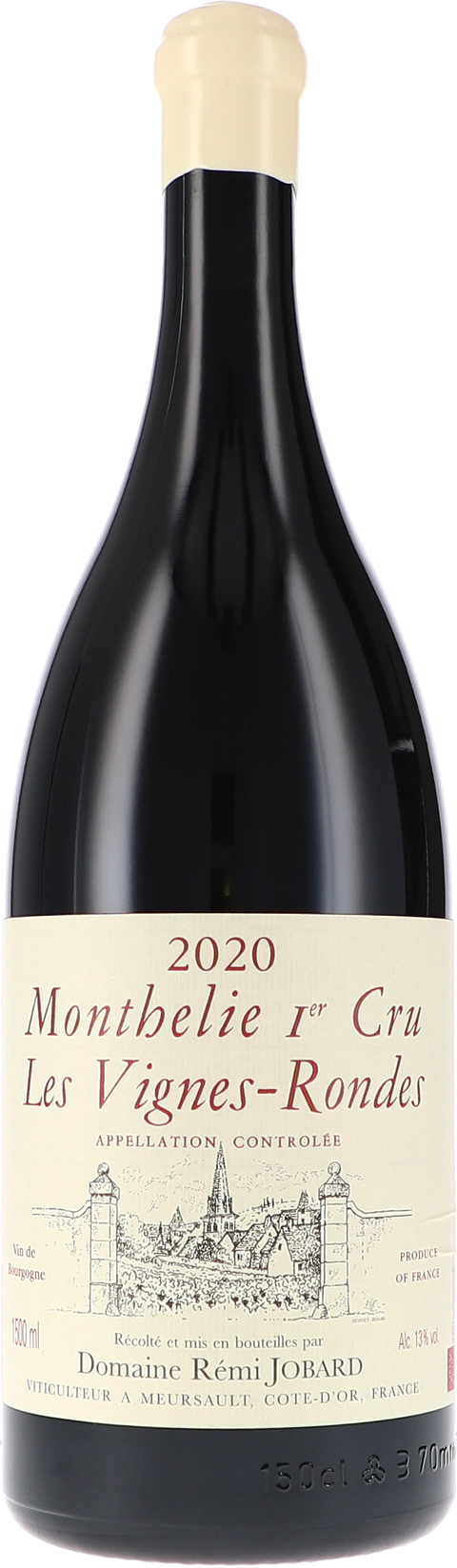 Rémi Jobard Monthelie 1er Cru Les Vignes-Rondes AOC 2020 1,5L BIO