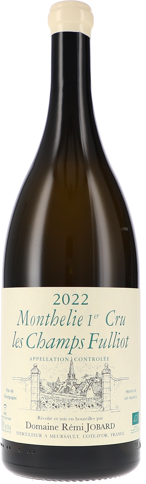 Rémi Jobard Monthelie 1er Cru Les Champs Fulliots AOC 2022 1,5L BIO