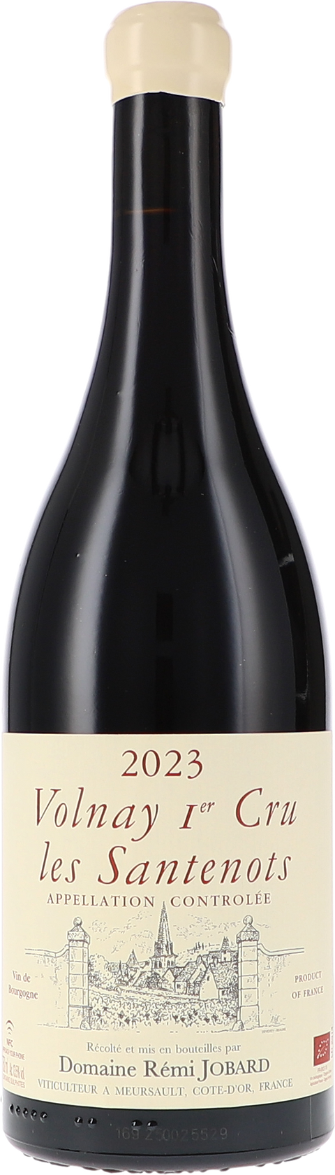 Rémi Jobard Volnay 1er Cru Les Santenots AOC 2023 BIO
