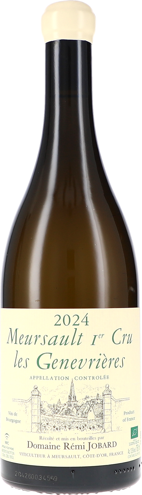 Rémi Jobard Meursault 1er Cru Les Genevrières AOC 2024 BIO