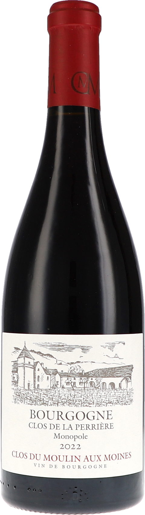 Clos du Moulin aux Moines Bourgogne "Clos de la Perrière" Rouge, Monopole AOP 2022 BIO