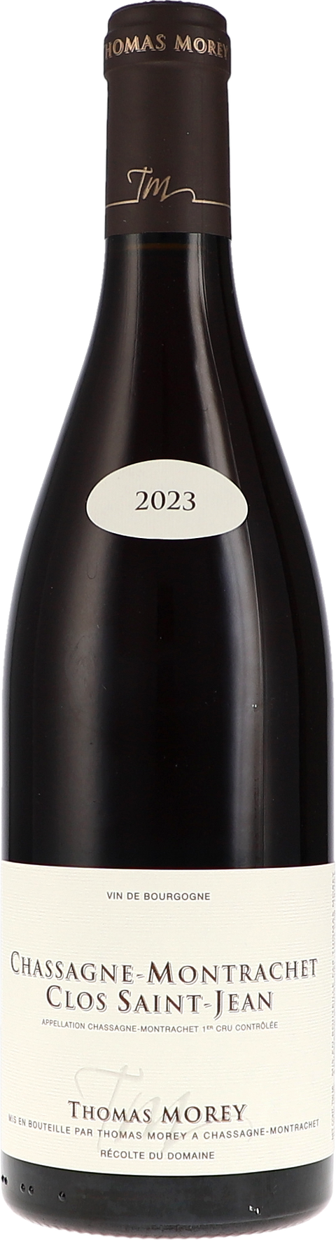 Thomas Morey Chassagne-Montrachet 1er Cru Vide Bourse AOC 2024 BIO