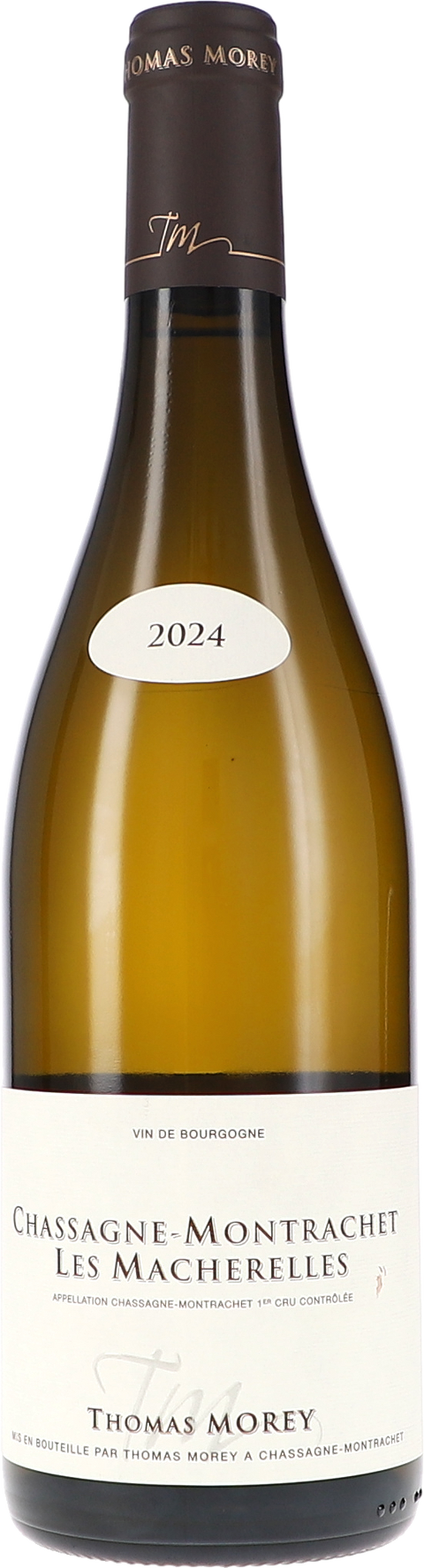 Thomas Morey Chassagne-Montrachet 1er Cru Les Macherelles AOC 2024 BIO