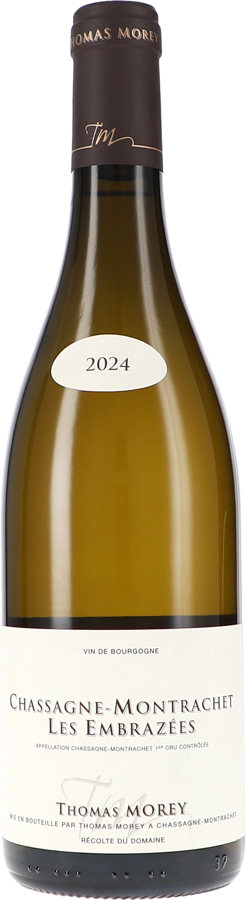 Thomas Morey Chassagne-Montrachet 1er Cru Les Embrazées AOC 2024 BIO