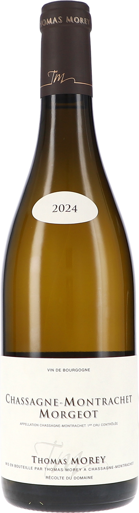 Thomas Morey Chassagne-Montrachet 1er Cru Morgeot AOC 2024 BIO