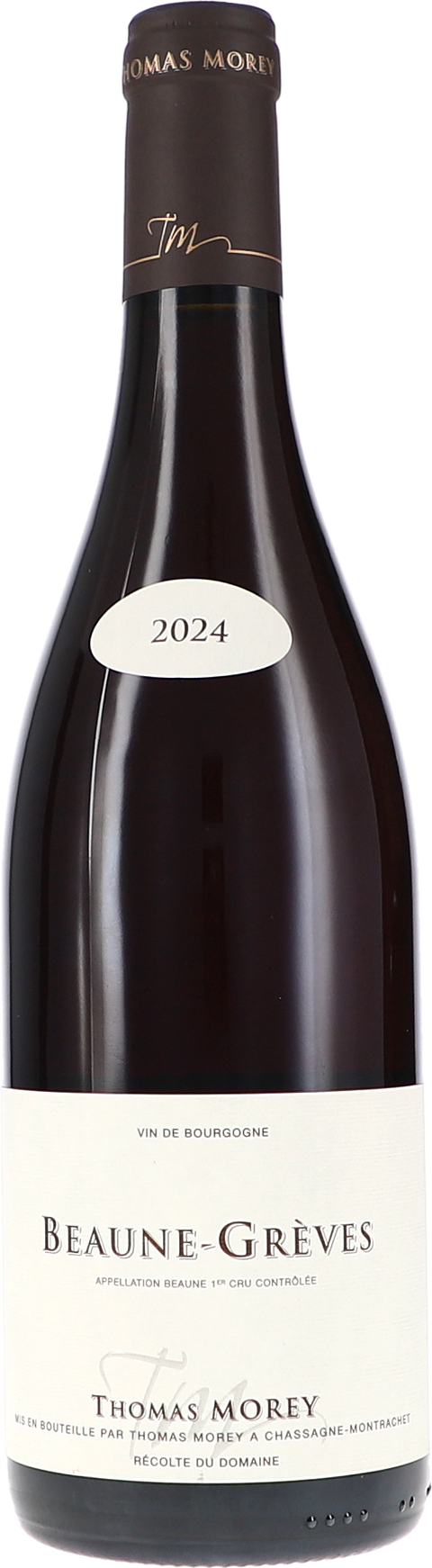 Thomas Morey Beaune 1er Cru rouge Beaune-Grèves AOC 2024 BIO