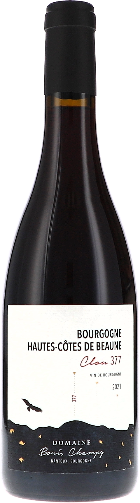 Boris Champy Bourgogne Hautes-Côtes de Beaune Rouge, Clou 377 AOP 2023 3L BIO