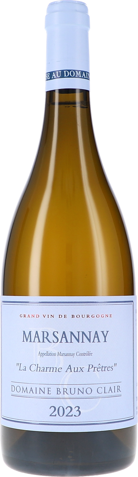 Bruno Clair Marsannay blanc "La Charme aux Prêtres" AOC 2023