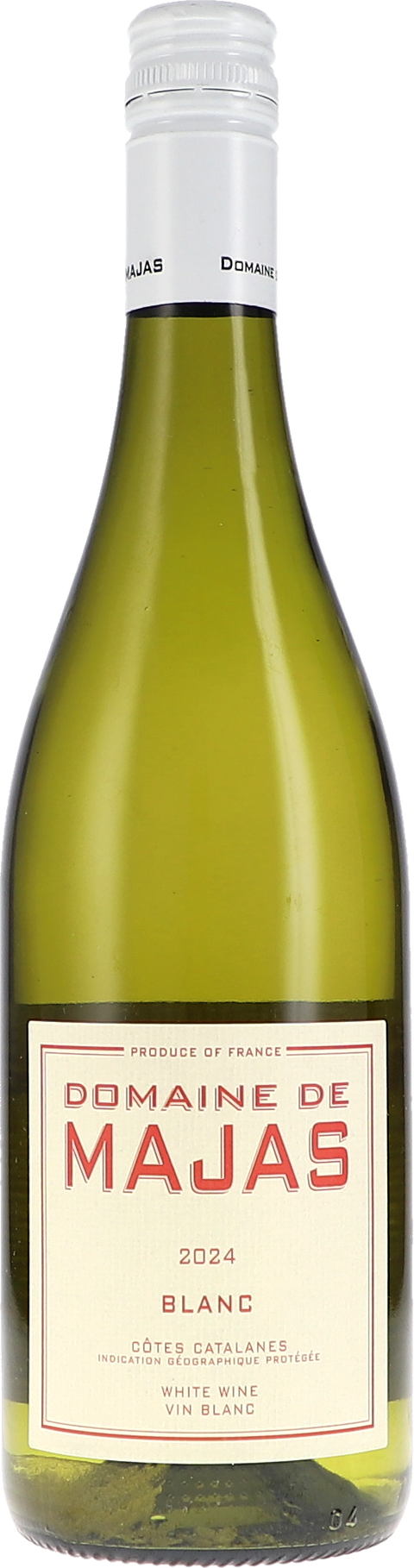 Majas Majas Blanc IGP 2024 BIO