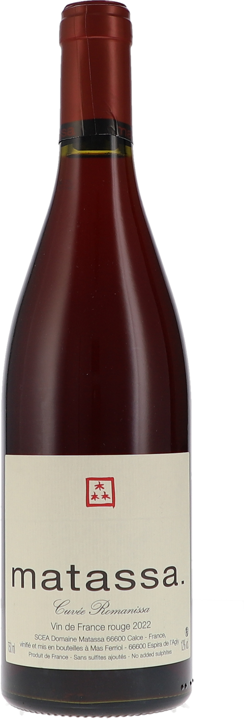 Matassa Cuvée Romanissa VdF rouge 2023 1,5L