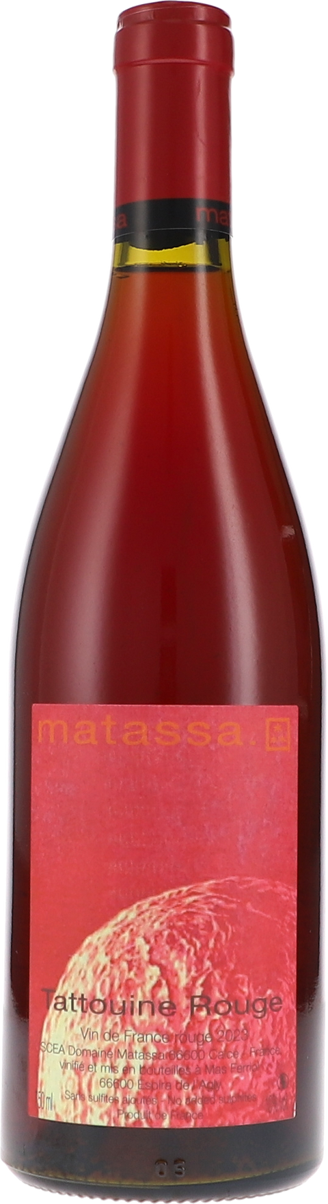 Matassa Tattouine VdF rouge 2023