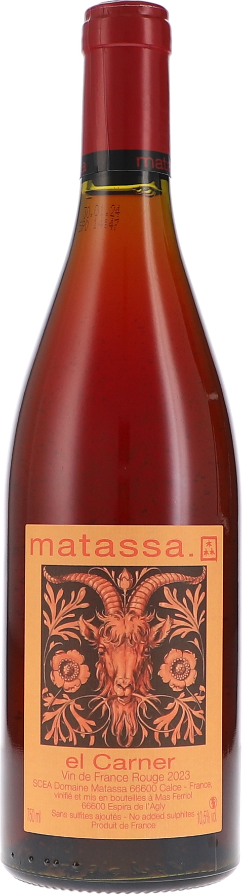 Matassa El Carner VdF rouge 2023
