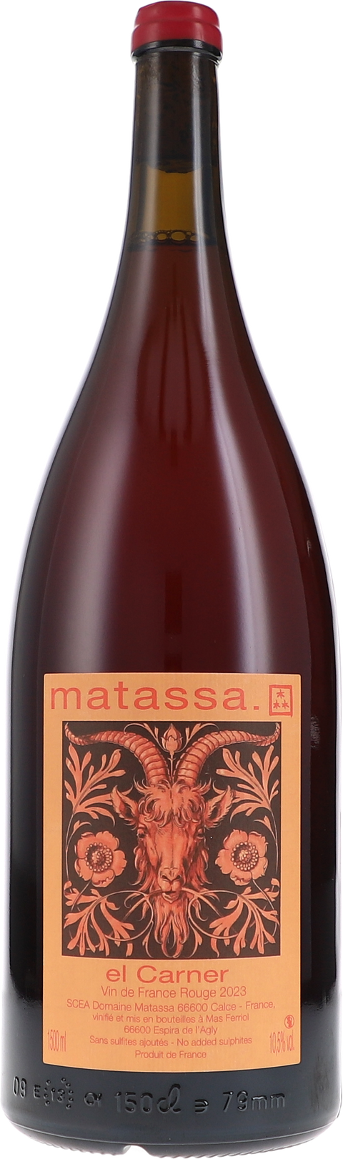 Matassa El Carner VdF rouge 2023 1,5L