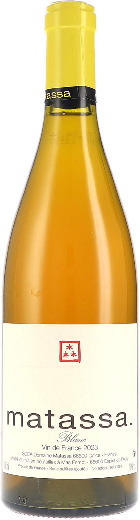 Matassa Matassa Blanc VdF 2023