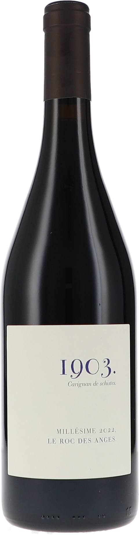 Roc des Anges 1903 Carignan, Côtes Catalanes rouge IGP 2022 BIO