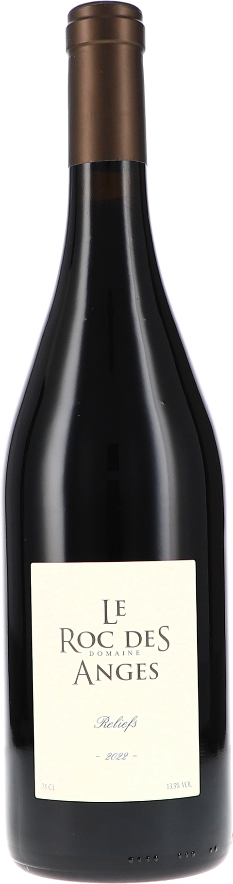 Roc des Anges Reliefs, Côtes Catalanes rouge IGP 2022 BIO