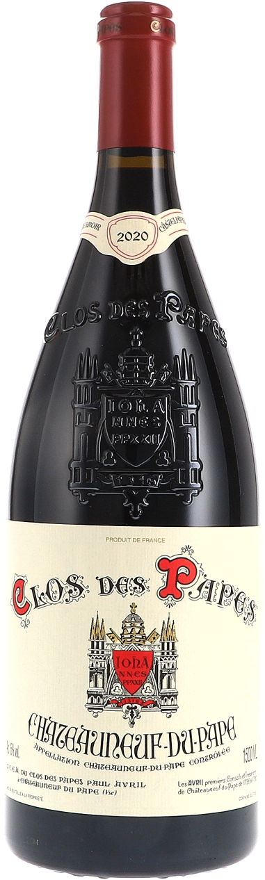 Clos des Papes Châteauneuf-du-Pape Rouge AOC 2020 1,5L