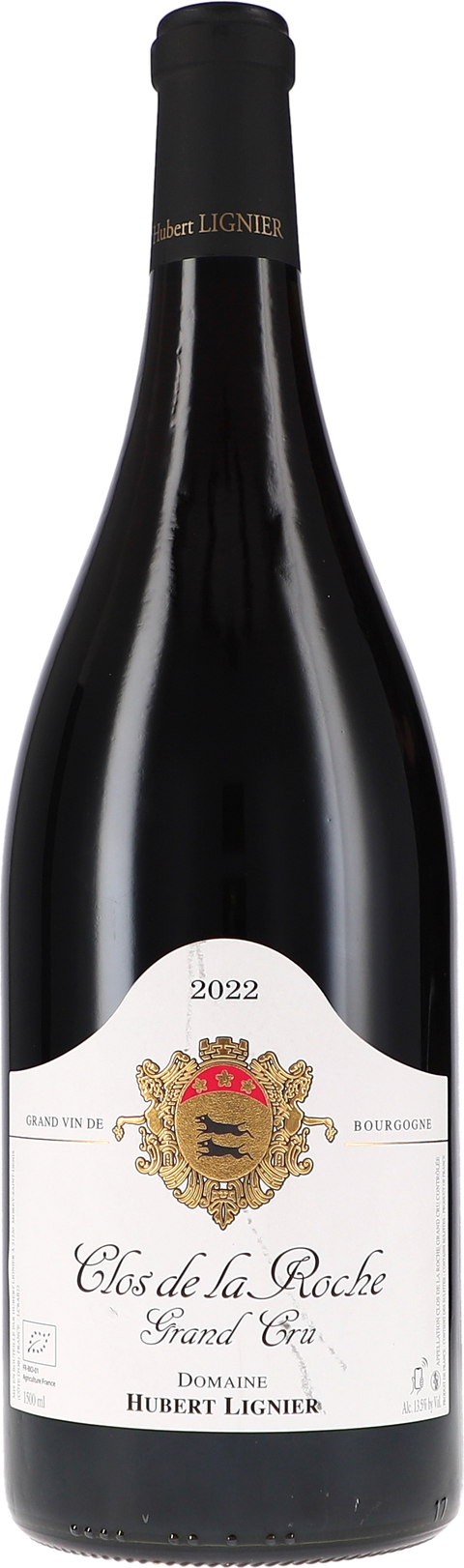 Hubert Lignier "Clos de la Roche" Grand Cru AOC 2022 1,5L BIO