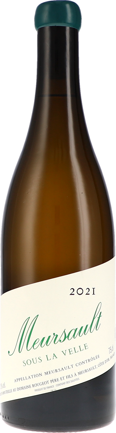 Rougeot Père & Fils Meursault "Sous la Velle" Sans Sulfite Ajouté AOC 2021 BIO