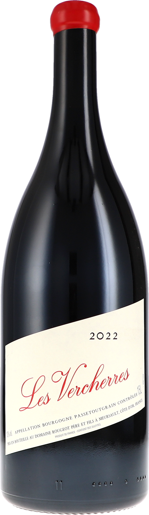 Rougeot Père & Fils Bourgogne Passetoutgrain "Les Vercherres" Sans Sulfite Ajouté AOC 2022 1,5L BIO