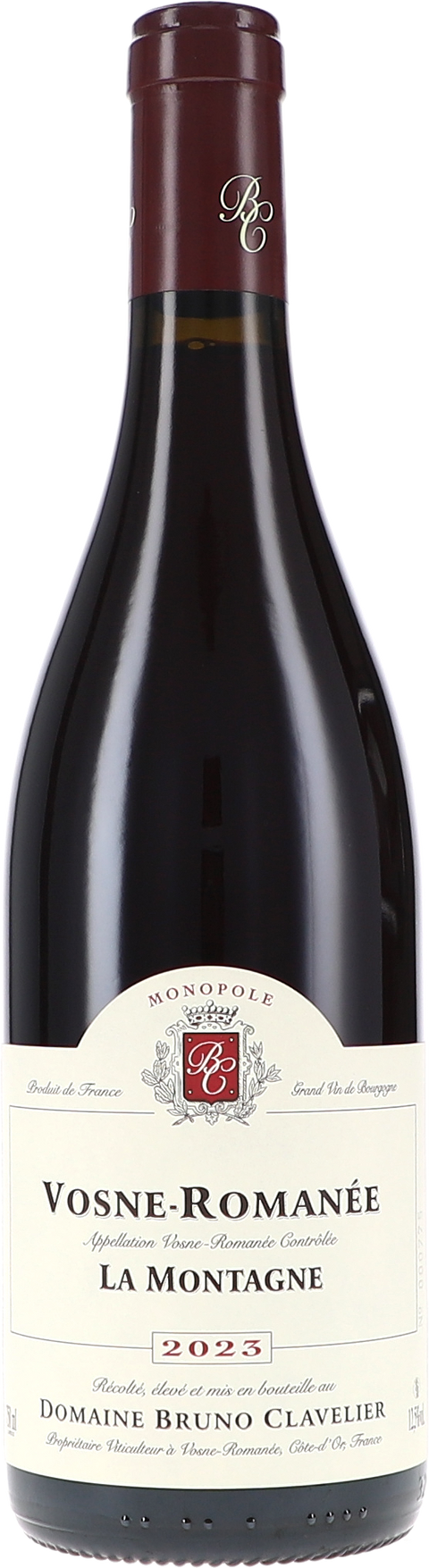 Bruno Clavelier Vosne-Romanée Monopole "La Montagne" AOC 2023 BIO