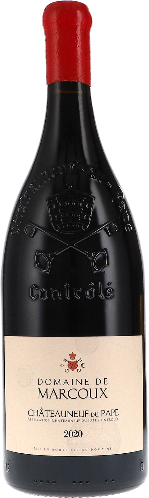 Marcoux Châteauneuf-du-Pape rouge AOC 2020 1,5L BIO