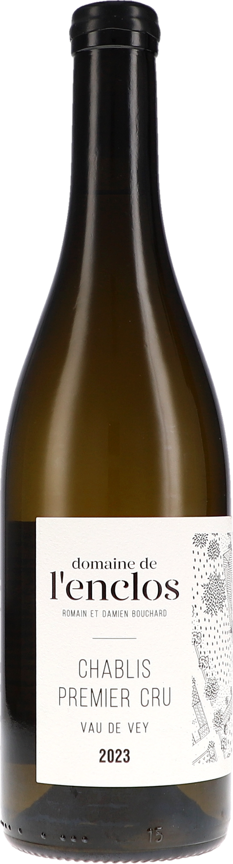 de l'Enclos Chablis 1er Cru Vau de Vey AOC 2023 BIO