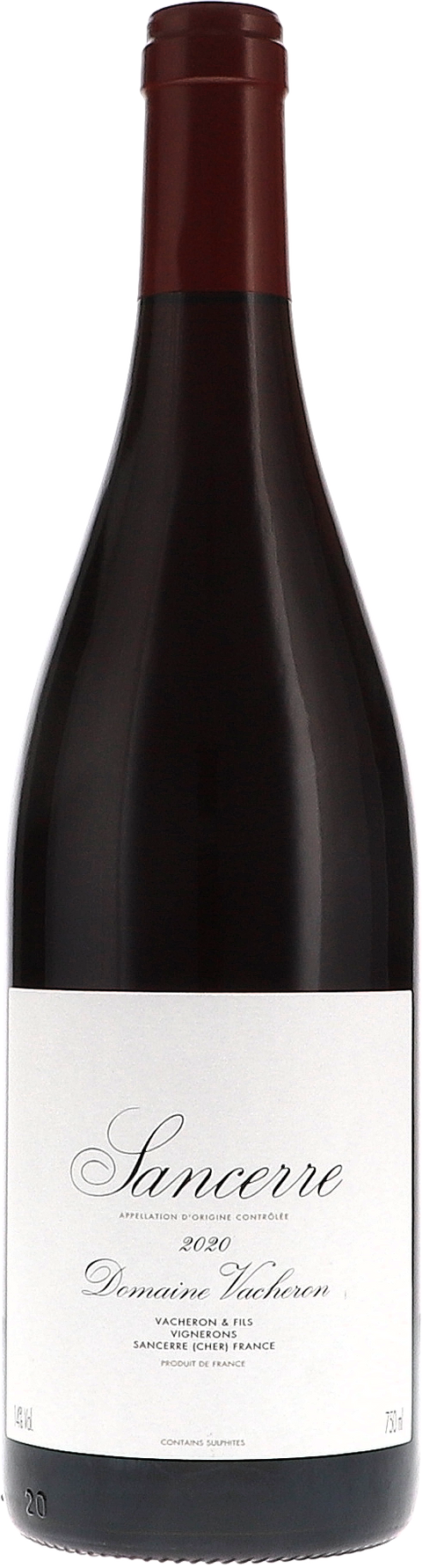 Vacheron Sancerre rouge 2020 BIO