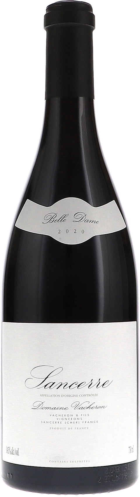 Vacheron Sancerre rouge "Belle Dame" 2020 BIO