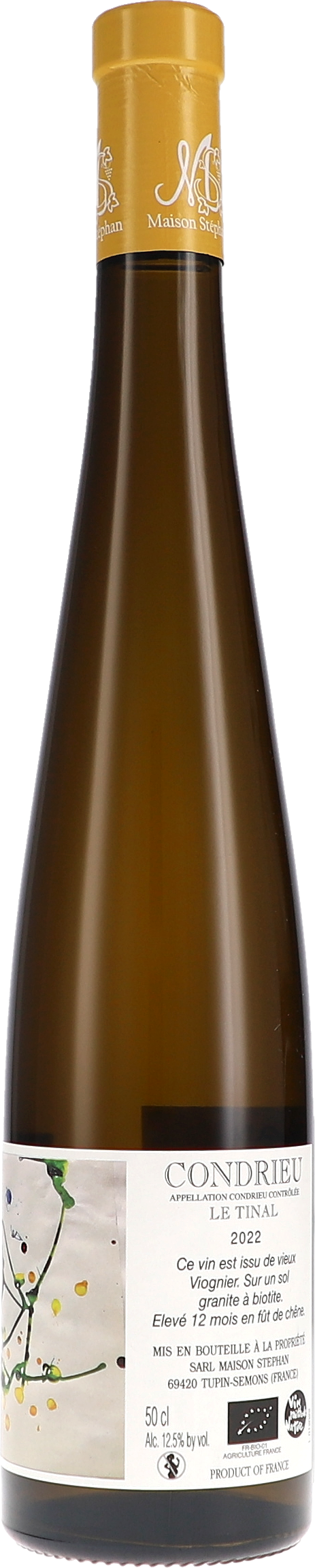 Maison Stephan Condrieu "Le Tinal" AOC 2022 0,5L BIO