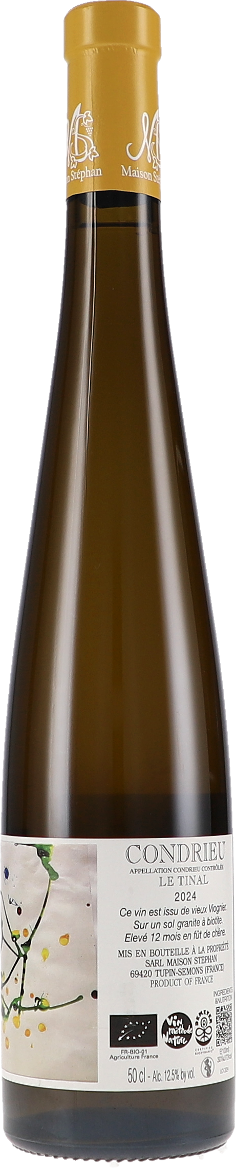 Maison Stephan Condrieu "Le Tinal" AOC 2024 0,5L BIO