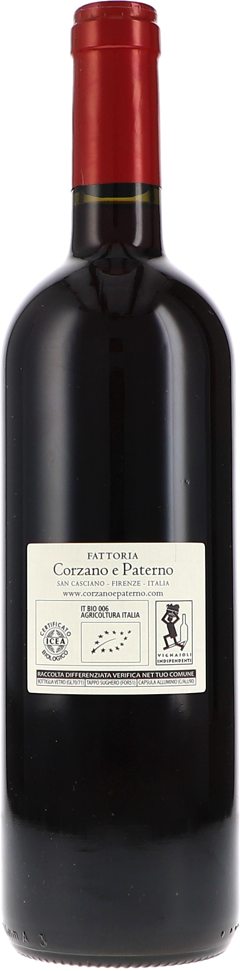 Corzano e Paterno "I Tre Borri" IGT 2020 BIO