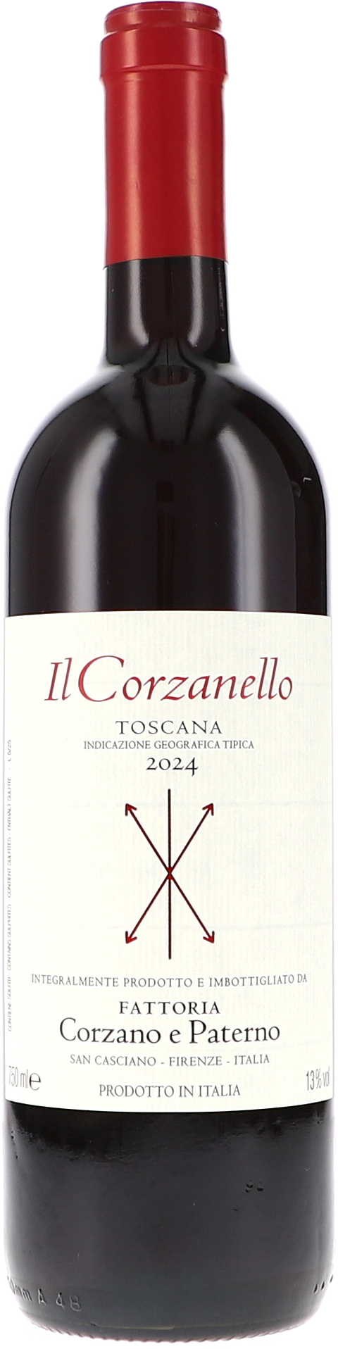 Corzano e Paterno Il Corzanello Rosso IGT 2024 BIO