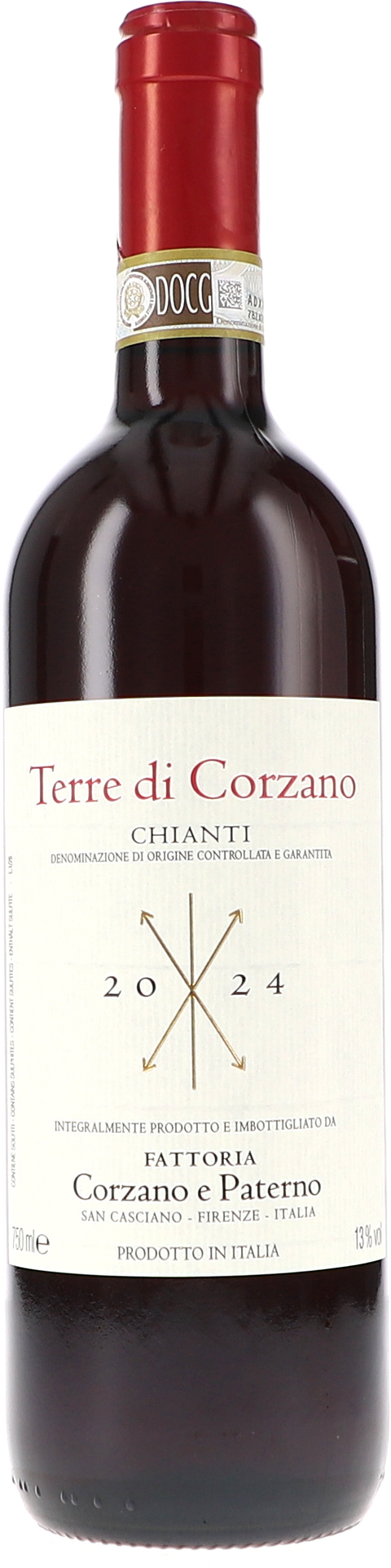 Corzano e Paterno Chianti "Terre di Corzano" DOCG 2024 BIO