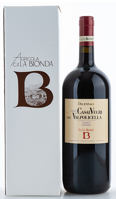 Ca´ La Bionda Valpolicella Classico Superiore DOC Casal Vegri Decannale 2013