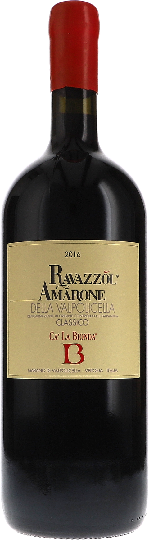 Ca´ La Bionda Ravazzol Amarone della Valpolicella Classico DOCG 2019 BIO