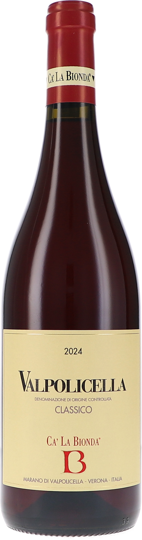 Ca´ La Bionda Valpolicella Classico DOC 2024 BIO