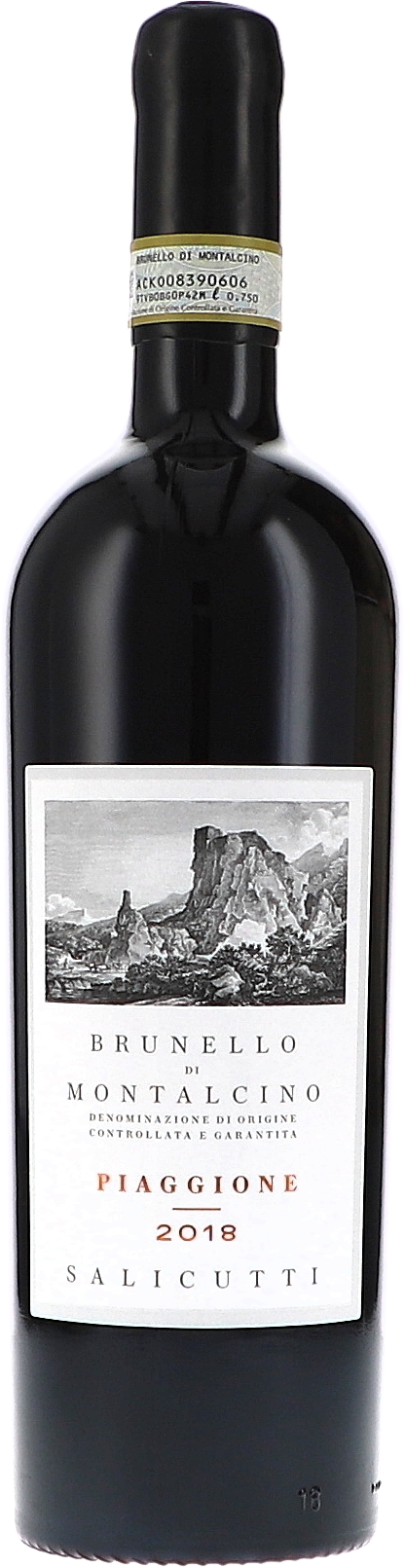 Salicutti Brunello di Montalcino DOCG Piaggione 2018 BIO