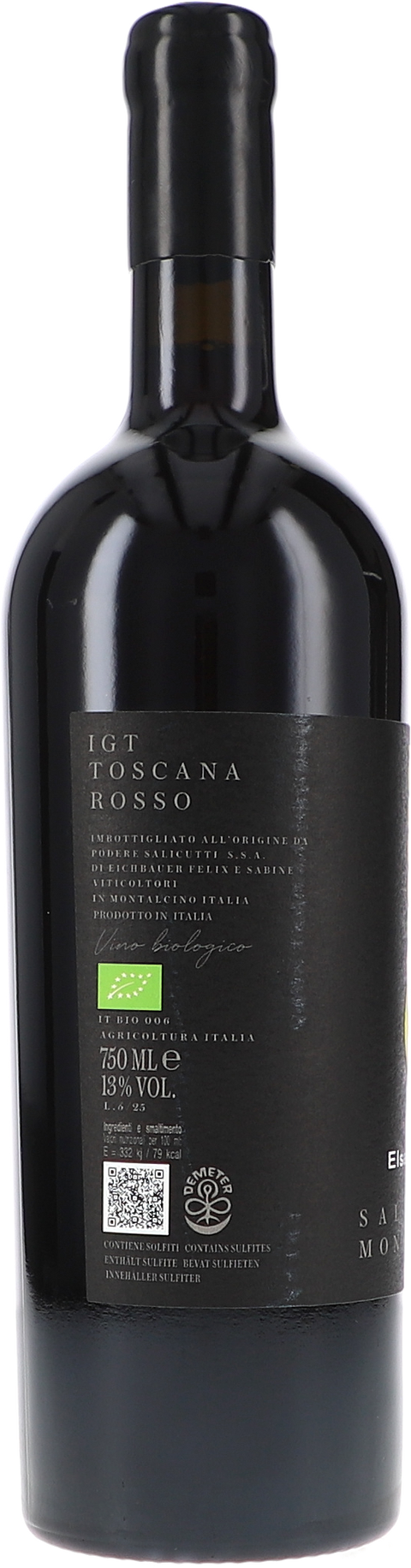 Salicutti Elsa IGT Toscana Rosso 2024 BIO