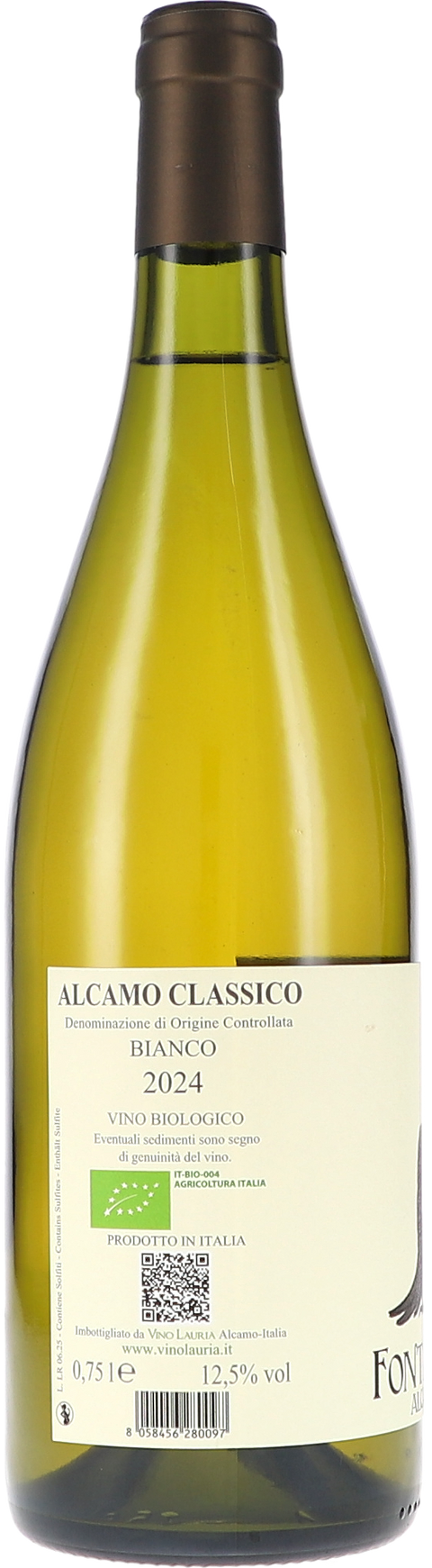 Vino Lauria FontaneBianche Alcamo Classico DOC 2024 BIO