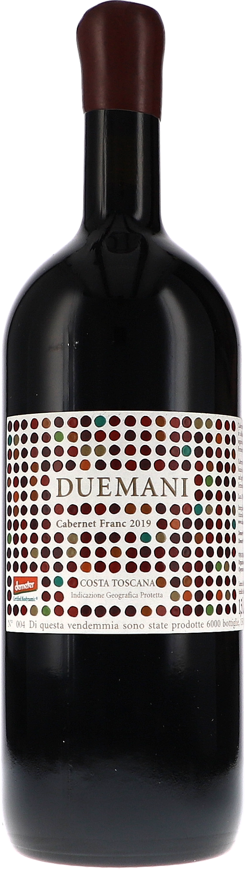 Duemani Duemani Costa Toscana IGP 2019 1,5L BIO