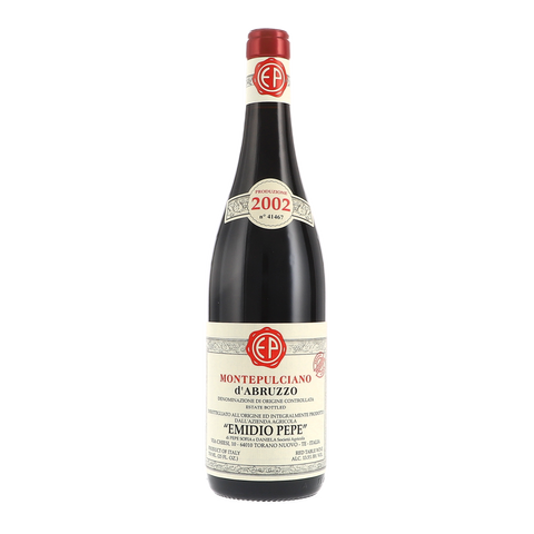 Emidio Pepe Montepulciano d'Abruzzo DOC, Selezione Vecchie Vigne 2002