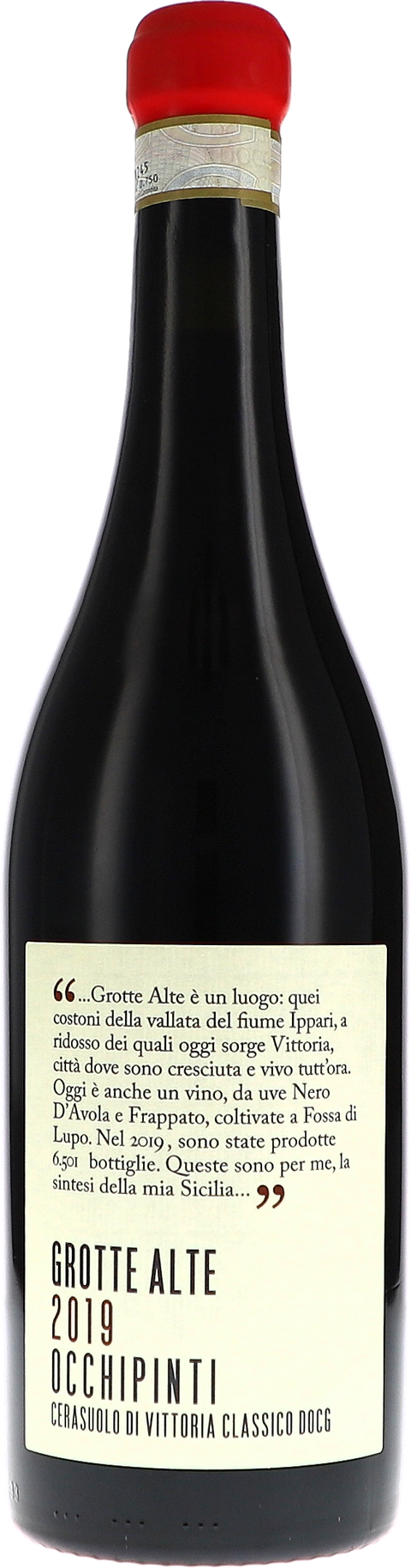 Occhipinti Grotte Alte Cerasuoli di Vittoria DOCG 2019 BIO