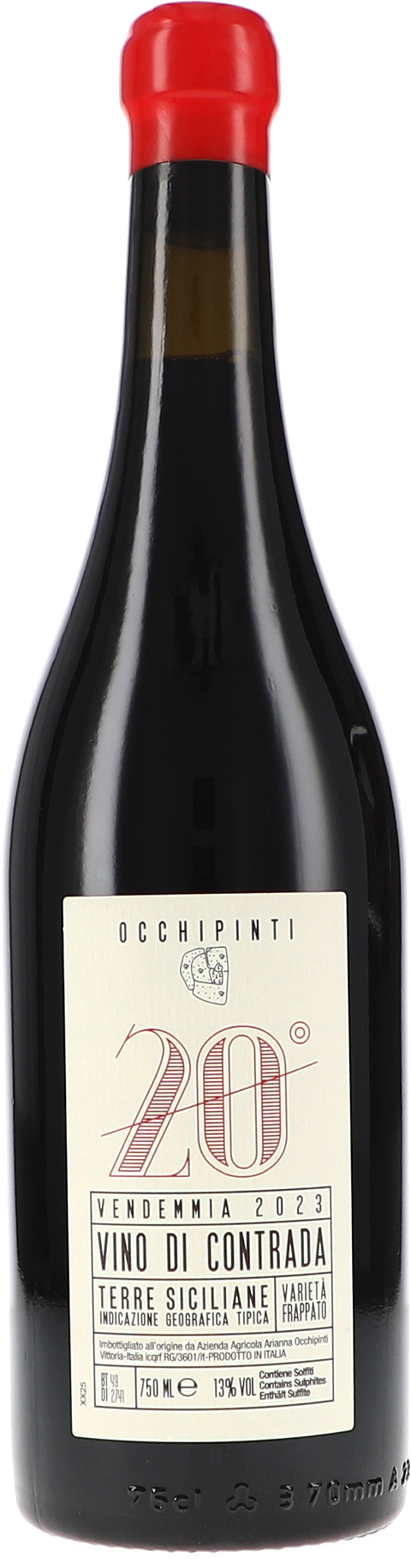 Occhipinti Cuvée 20° Vino di Contrada IGT Sicilia 2023 BIO