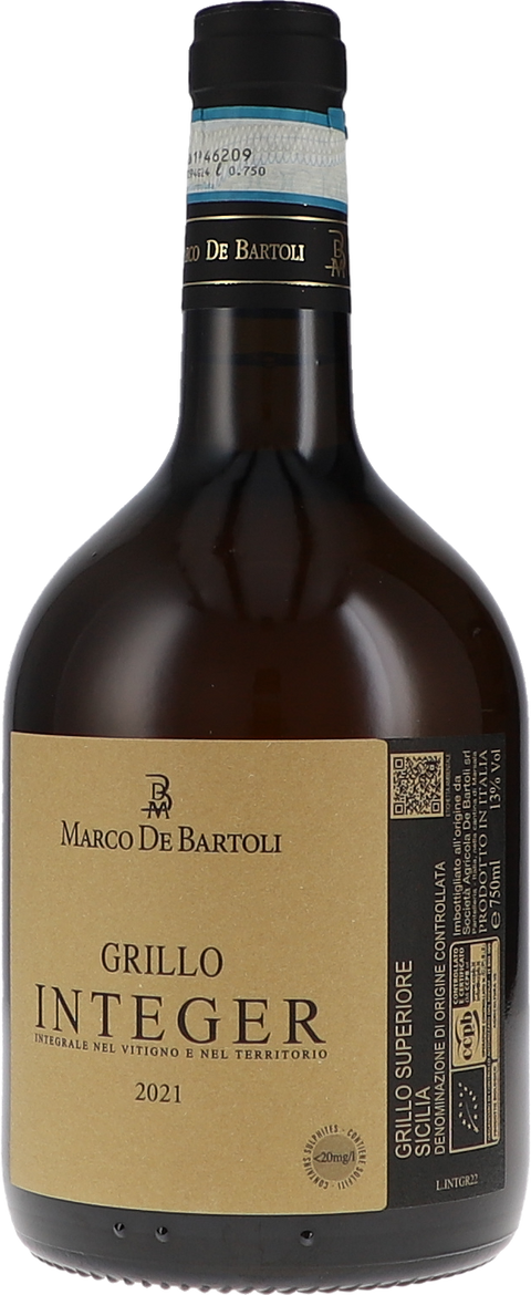 Marco de Bartoli Integer Grillo, Sicilia DOC 2021 BIO