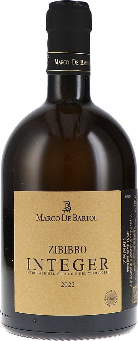 Marco de Bartoli Integer Zibibbo Terre Siciliane IGP 2022