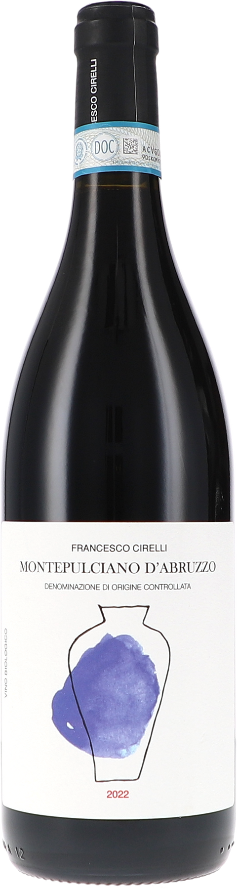 Cirelli Montepulciano d'Abruzzo DOC Amphora 2022 BIO